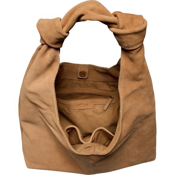 ***American Leather Co. Marietta Knot 2.0 Hobo Bag - Suede*** - Picture 2 of 4